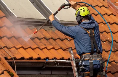 Démoussage et hydrofuge de toiture à Marigny-l'Église